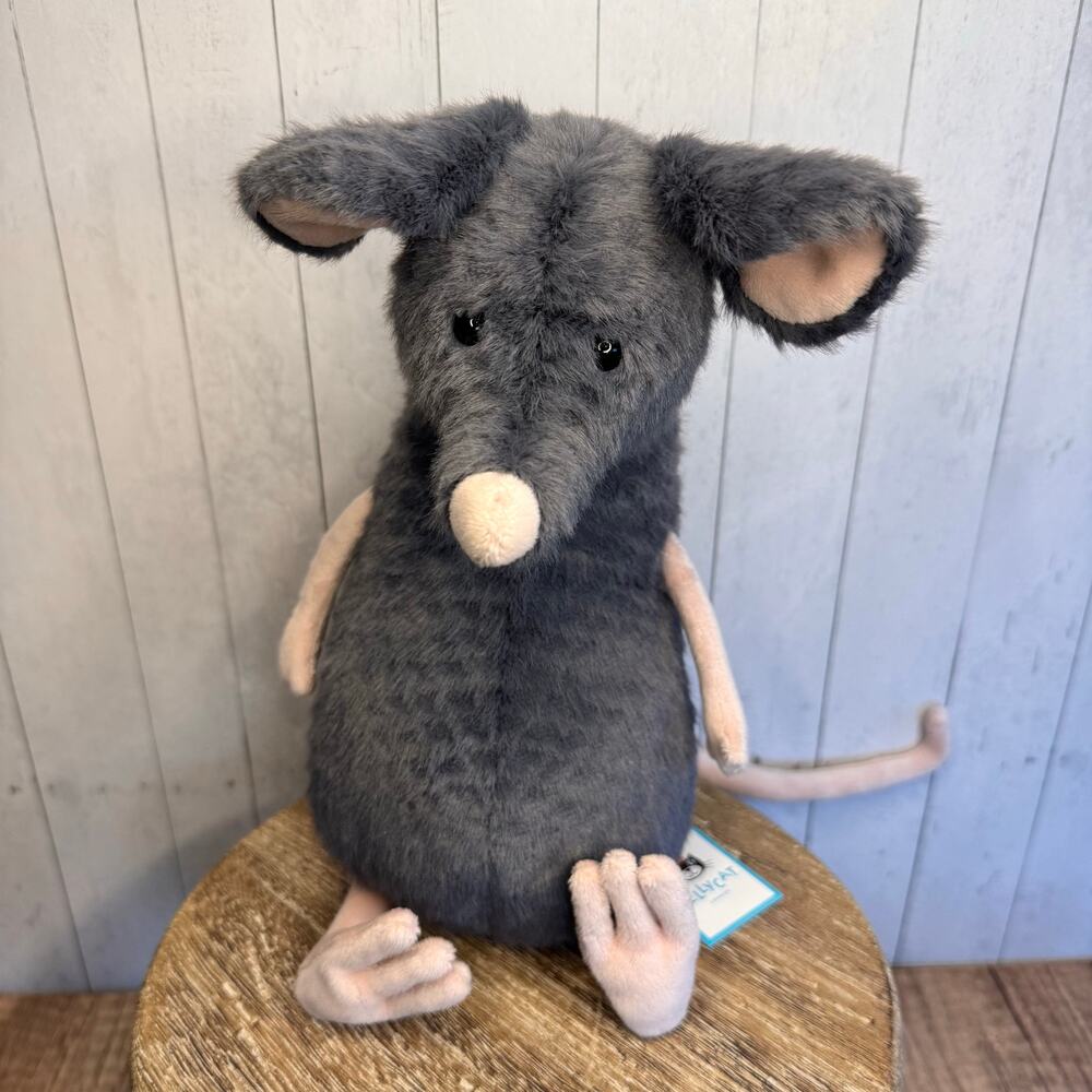 Jellycat Sad Rat NEW!  FAST SHIP Jellycat Lachlan Sad Rat Authentic Jellycat
